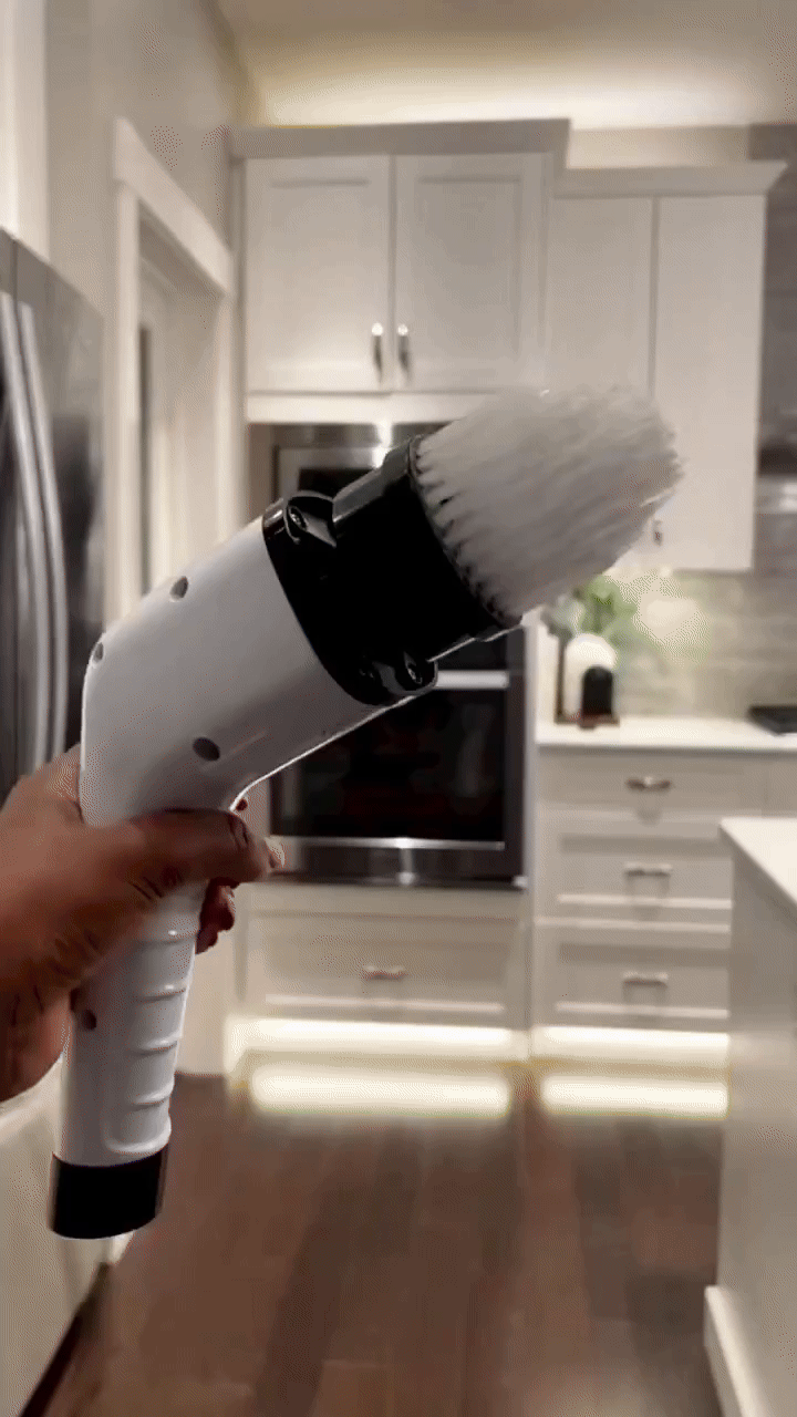 Electric Cleaning Brush JY-6010 – Cordless Multi-Surface Scrubber