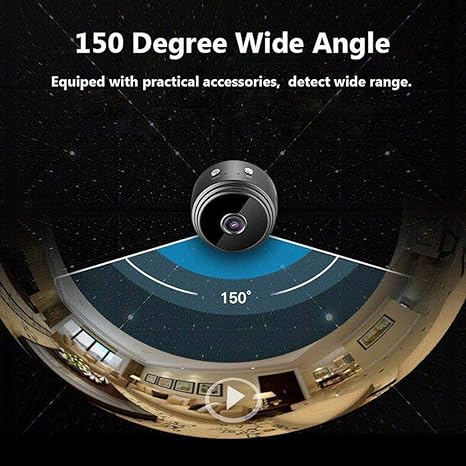 A9 Mini Wireless Security Camera – Compact 24/7 Smart Surveillance